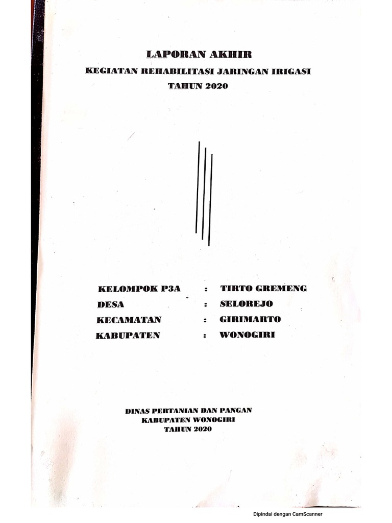 Laporan Akhir Kegiatan Rjit | PDF
