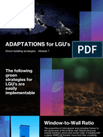 Module 7 - Adaptation For LGUs