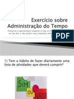 Exercicio - Sobre - Gestao Do Tempo