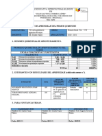 Informe 1er Quimestre - Primero Tics