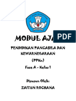 Modul Ajar PPKN Kelas 1 SD - Negara Kesatuan Republik Indonesia