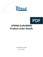 LPWAN LoRaWAN Order Details V1.4