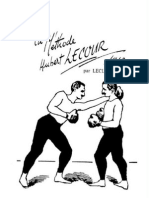 French Boxing La Methode Huber Lecour Par Leclerc Aine 1910 UKR