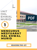 Mengurus Mesyuarat Hal Ehwal Murid