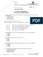 Mid Term Examination Far 1st Sem 22 23