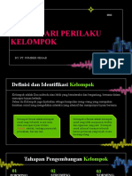 Bab 9 Dasar Prilaku Kelompok