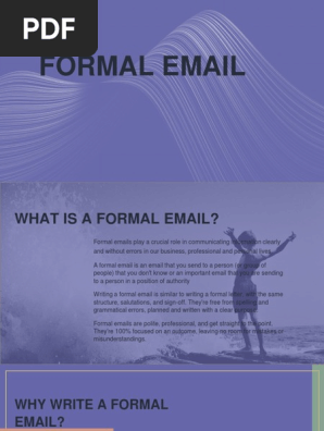 formal email