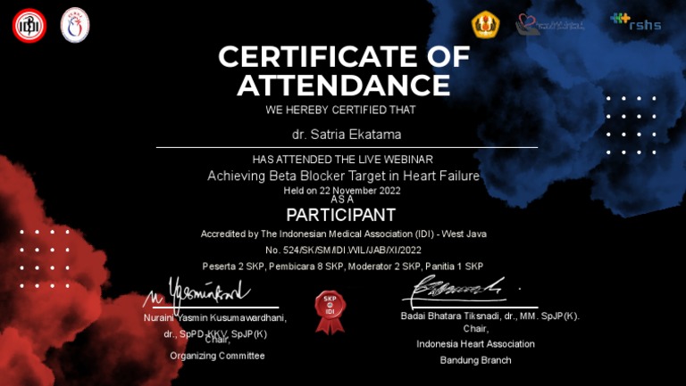 Sertifikat Webinar 22 Nov 2022 | PDF