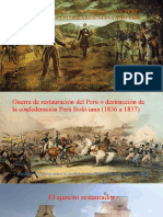 La Guerra de La Confederacion Peru-Boliviana Contra Argentina