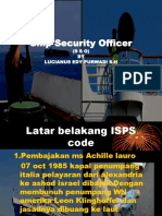 Ship Security Officer: (SSO) BY Lucianus Edy Purwadi S.H