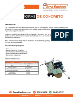 Ficha Tecnica Cortadora de Concreto