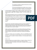 La Embajada Del Perú Tiene El Agrado de Compartir La Siguiente Información Con Motivo de La Próxima Celebración Del Día Mundial Del Folclore