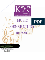 MUSIC GENRE STUDY REPORT: HIP HOP