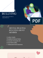 Mental Health & Bullying