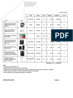 To: Hotel Sor Phnom Penh Attn: Mr. Thit Virak Tel: 011 378 543 Date: 10.11.2022 Quotation of Room Item No Item Picture Size Code QTY U.Price Amount