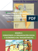 Organizacion Economica y Social Del Tahuantinsuyo