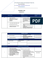 Cookery Lesson Plan For JDVP