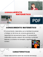 Conocimiento Matematico