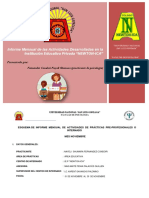 Informe Mensual - Isaan Newton - Mes de Noviembre)