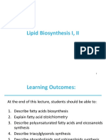 2 - Lipid Biosynthesis