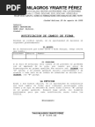 Solicitud de Cambio de Firma en El Banco