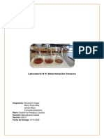 Laboratorio #3 - Determinación Cloruros