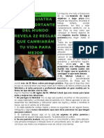 Las 22 reglas del Dr. Mikhail Litvak para tener éxito y mejorar tus relaciones