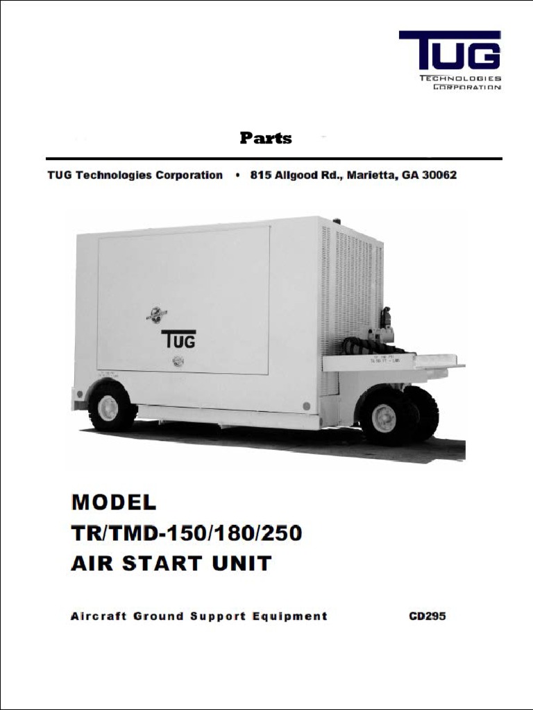 TUG TMD150 180 250 Parts PDF Engines Manufactured Goods