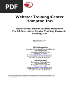 Wide Format Dealer Service Training - Student Handbook PDF