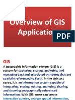 Overview of GIS Application 