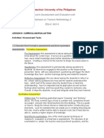 Curriculum Development Discussion Questions and Activities - Module 5