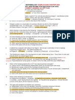 SAMPLE Exam 3 Winter 2020 PDF (1) Microbiology PSU