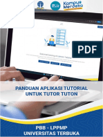 Panduan Aplikasi Tutorial Untuk Tutor Tuton