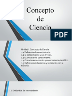 Concepto de Ciencia 1 1