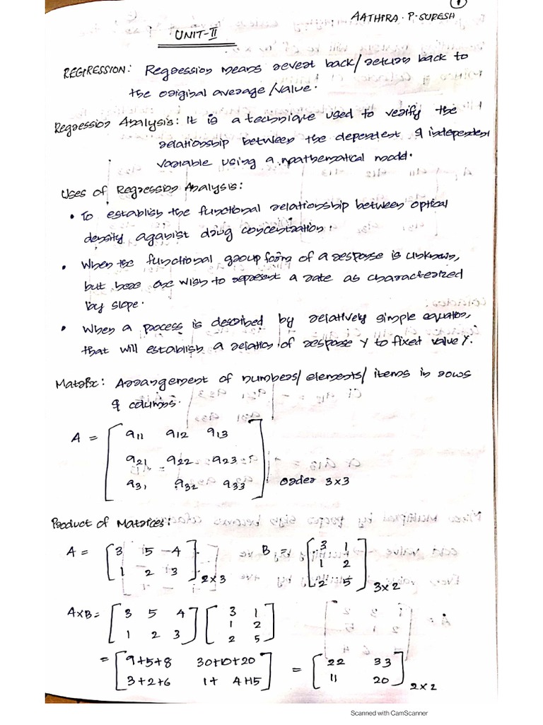 Biostatistics 2nd Unit | PDF