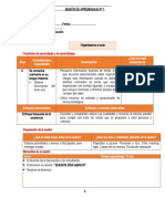 Sesiones de Aprendizaje - 5°-2022