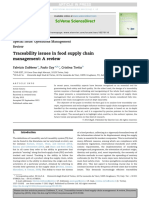 Traceability Issues in Food Supply Chain