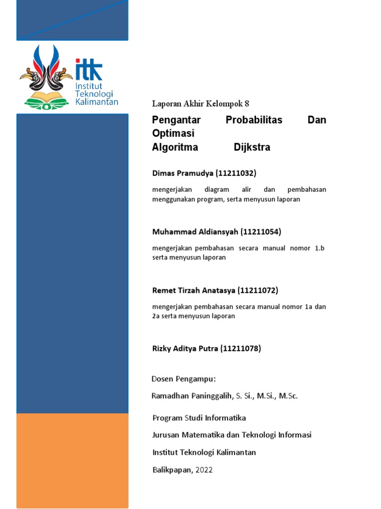 Diagram Alir Algoritma Dijkstra | PDF