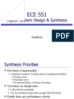 ECE 551 Digital System Design & Synthesis Notes
