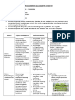 Rancangan As DIAGNOSTIK Nama Mapel Fase D