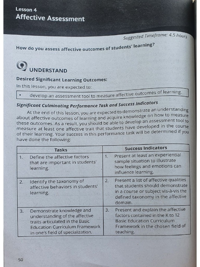 Assessmentinlearning 2 Part 4 Pdf