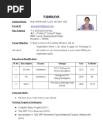 RESUME 5 (Shravya) (3 8 2021)