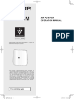 FP-J30M: Air Purifier Operation Manual