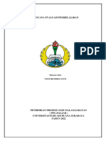 Rencana Evaluasi Pembelajaran 4 Aksi - Noni Hendriyanto