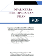 D. Jadual Kerja & Pengoperasian Ujian