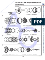 TF-60/61/62SN: (VW/Audi 09G, 09K, 09M) (Seat, BMW, Skoda) 6 Speed FWD (Electronic Control)