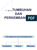 Pertumbuhan Dan Perkembangan