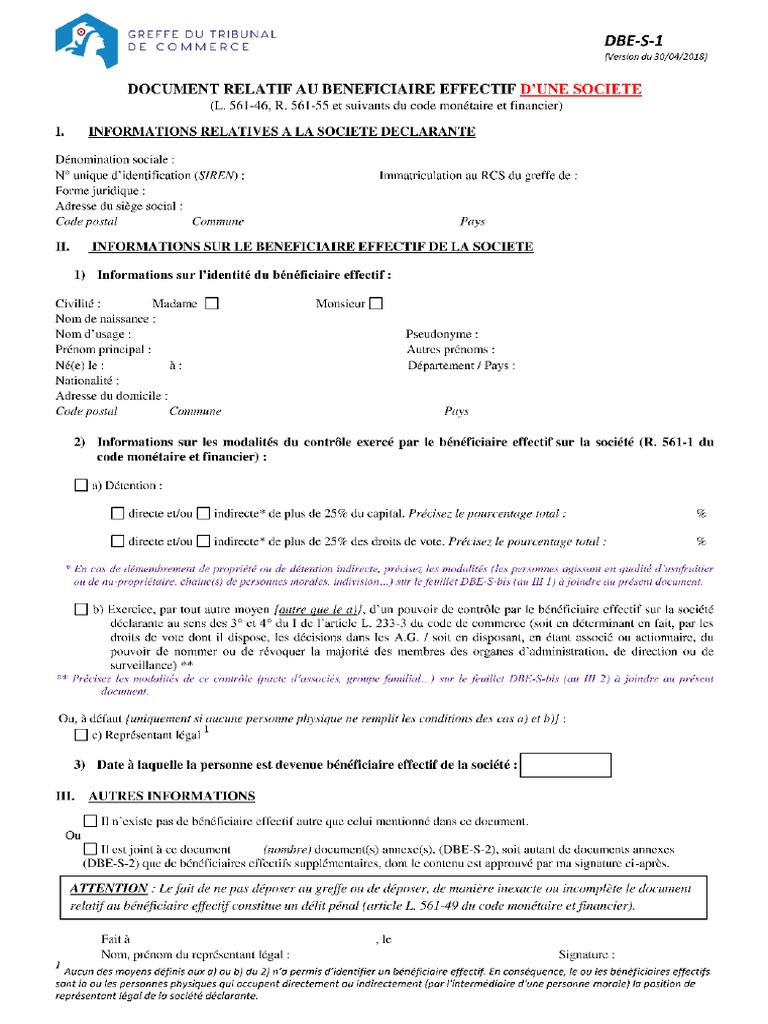Liste Bénéficiaires Effectifs Société | PDF