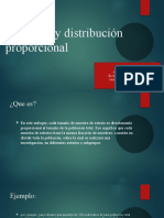 Muestreo y Distribución Proporcional