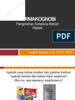 (Pert. 2) Pembuatan Simplisia